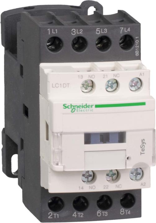 Image du produit Schneider Electric Contacteur de bobine, 4 pôles NO, 20A, 24VDC, AC1