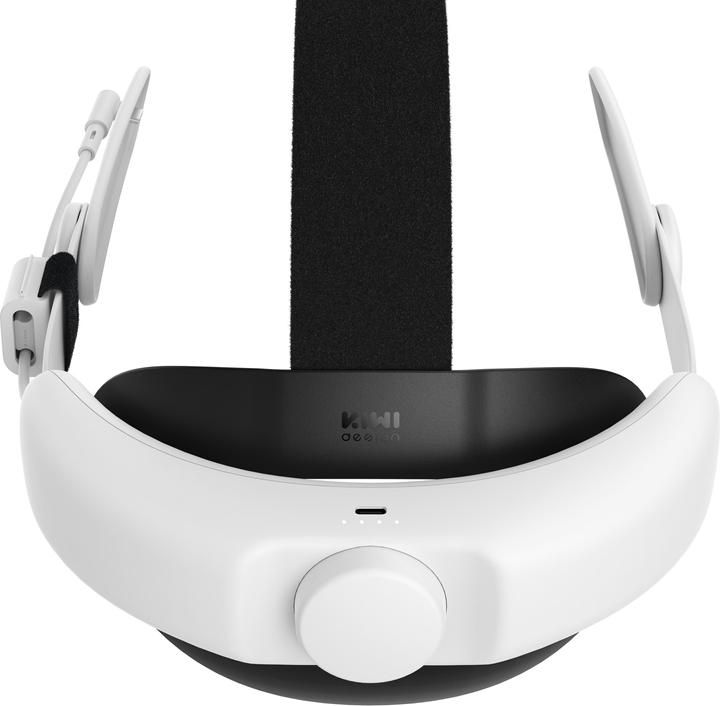 Actual product image KIWI design Kopfband mit Batterie für Meta Quest 3 / 3S