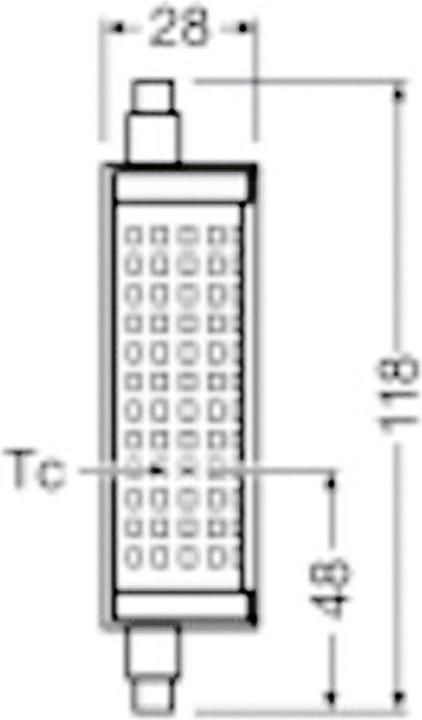 Produktbild Osram Led Line R7S (R7s, 19 W, 2452 lm, 1 x, E)