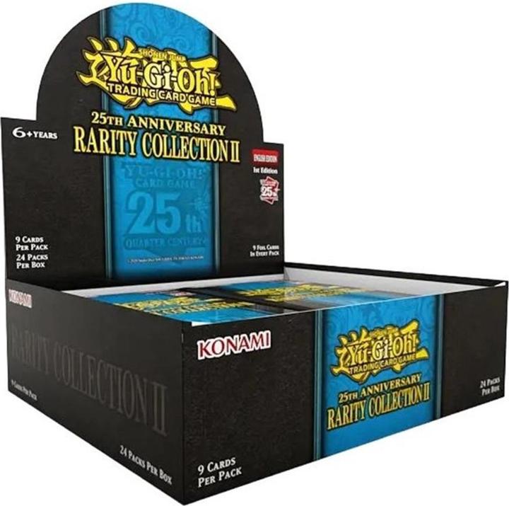 Image du produit Yu-Gi-Oh ! TCG 25ème Anniversaire Rarity Collection II présentoir boosters (24) *ANGLAIS (Anglais, Affichage du booster)