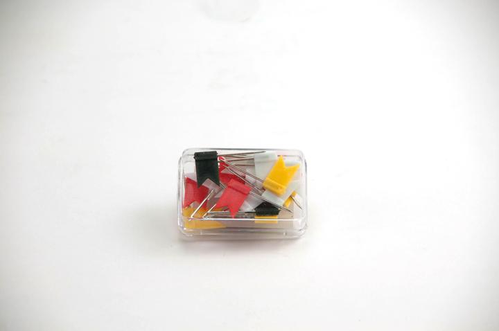 Produktbild Q-Connect Markierungsfähnchen sortiert, Grösse: 18 x 10 mm
