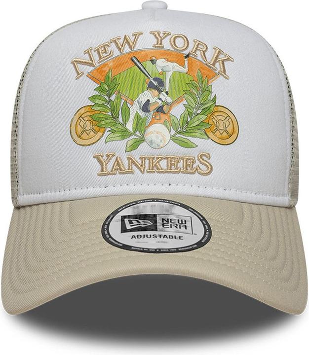 Produktbild New Era A-Frame Mesh Trucker Cap - Graphic New York Yankees (One Size)