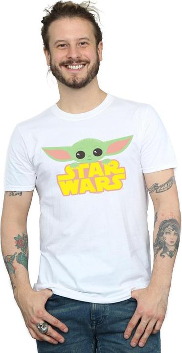 Produktbild Star Wars The Mandalorian The Child And Logo TShirt (XXL)