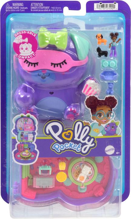 Produktbild Polly Pocket Übernachtungsparty-Welpe Schatulle