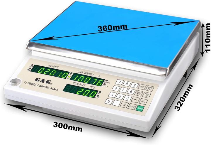 Actual product image G&G TJ3K Zählwaage