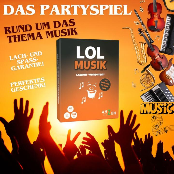 Immagine prodotto Anzen Spiele ANZEN - LOL MUSIK - Risate proibite