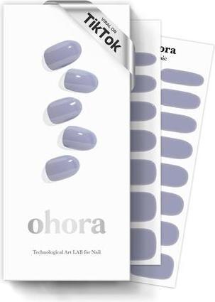 Produktbild Ohora Semi Cured Gel Nail Strips Cream Cloud Purple Solid 30 Pcs
