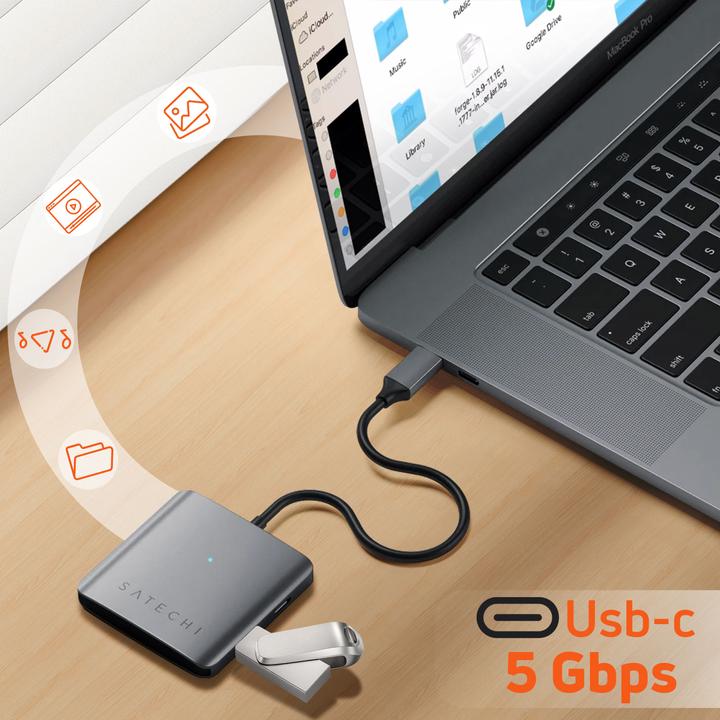 Produktbild Satechi USB-C Hub (USB-C, 4 Ports)