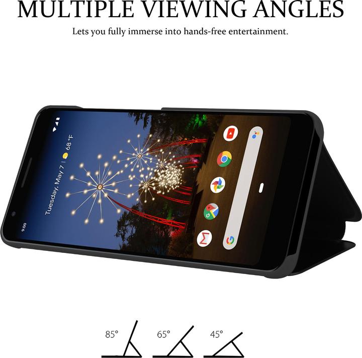Produktbild Cadorabo Book Smart View Spiegel Cover (Google Pixel 3a XL)
