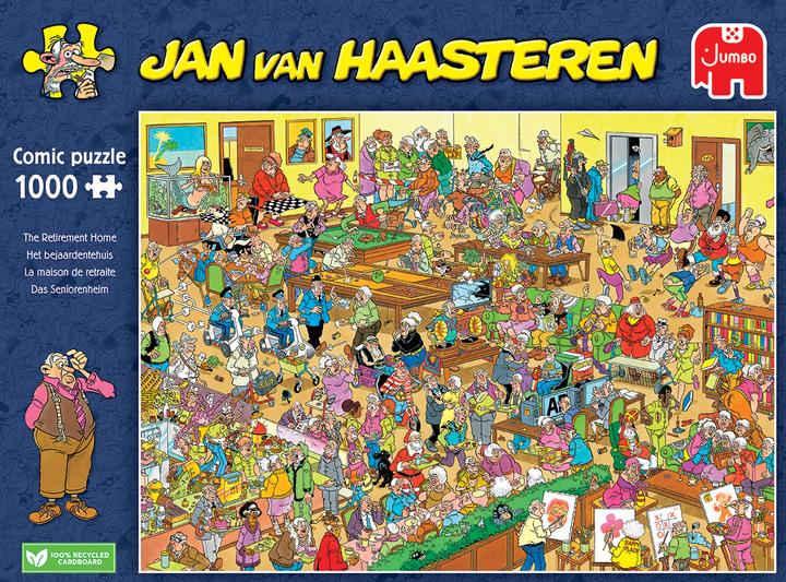 Productafbeelding Jumbo Jan Van Haasteren legpuzzel Het bejaardenhuis 1000 stukjes (1000 onderdelen)