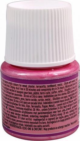 Immagine prodotto Pebeo Vernice acrilica Deco madreperla (Rosa, 45 ml)