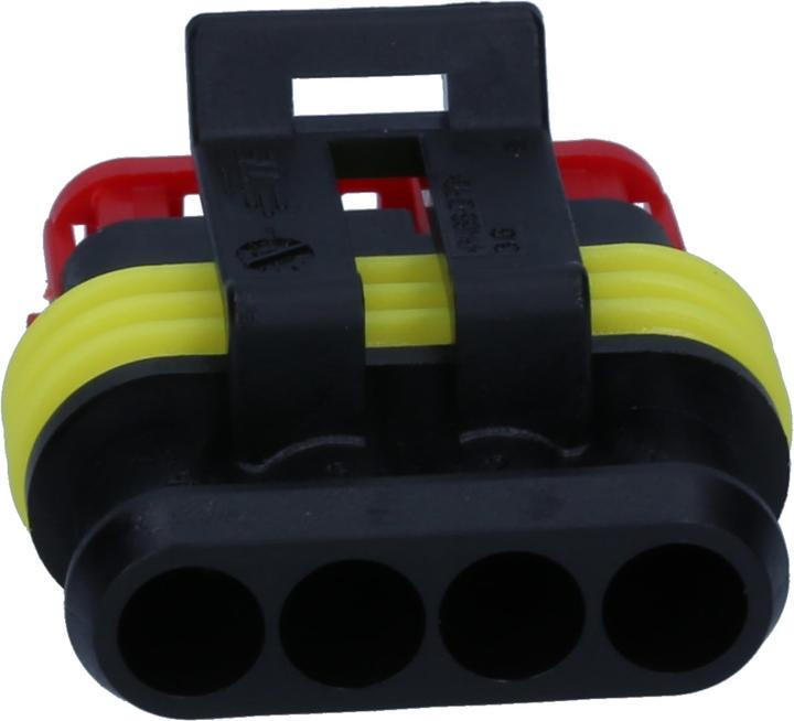 Produktbild Kalitec 100 Stück AMP 0-0282088-1 Superseal Buchsengehäuse 4-polig Leergehäuse
