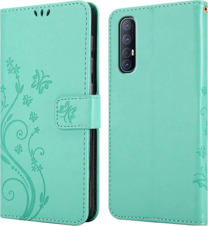 Actual product image Cadorabo Case for Oppo FIND X2 NEO Flower Book (Oppo Find X2 Neo)