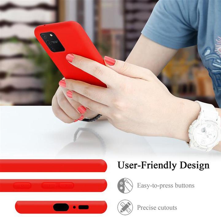 Actual product image Cadorabo TPU Liquid Silicone Case Cover (Samsung Galaxy A91, Samsung Galaxy S10 Lite)