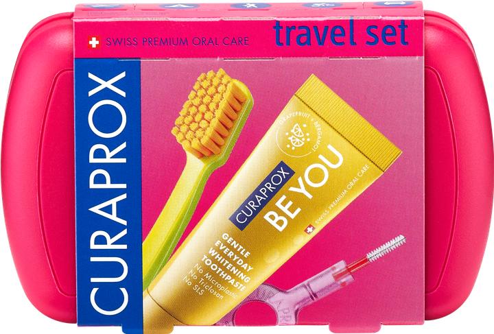 Actual product image Curaprox Travel Set Red (Soft, 1 x)