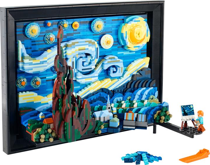 Image du produit LEGO Vincent van Gogh - Nuit étoilée (21333, LEGO difficiles à trouver, LEGO Icons)