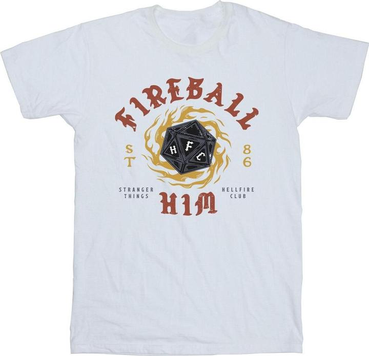 Netflix Stranger Things Fireball Dice 86 TShirt