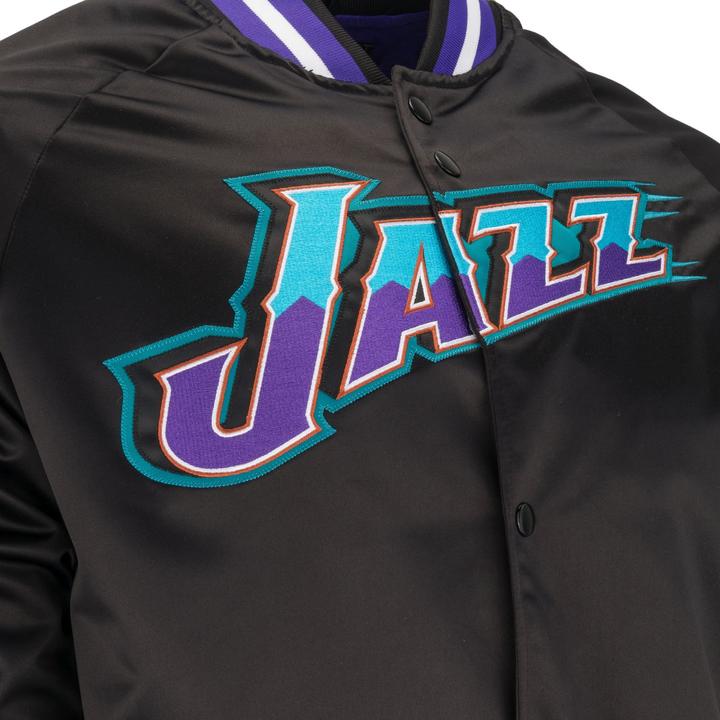 Immagine prodotto Mitchell & Ness M&N Giacca leggera in raso - Utah Jazz nero - S (S)