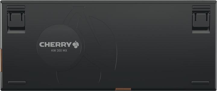 Produktbild CHERRY TAS Keyboard wireless MX 2A silent red LT DE SChwarz (DE, Kabellos, Kabelgebunden)