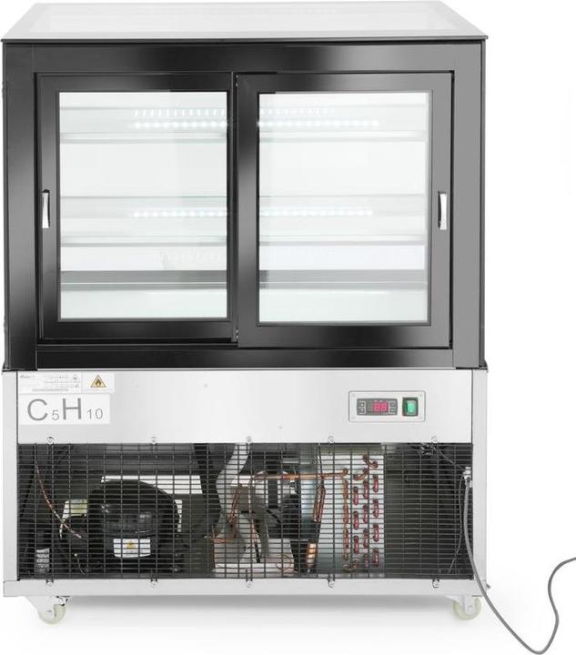 Produktbild Hendi Kühlvitrine mit 2 Regalen 300 l 230V 480W (300 l)