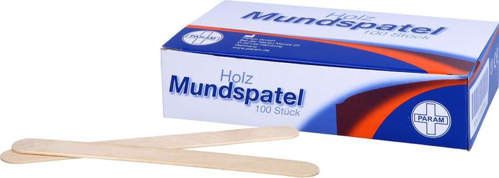 Produktbild Holzmundspatel, 100 St. Holzspatel