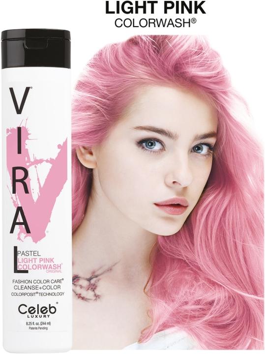 Produktbild Celeb Luxury Viral Colorwash Pastel Light Pink (245 ml)