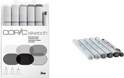 Actual product image Copic Sketch (Grey, 3.70 mm, 6 x)