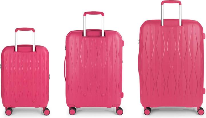 Actual product image Gabol Infinity 4 Rollen Kofferset 3-teilig mit Dehnfalte (219 l, XL (from 140l))