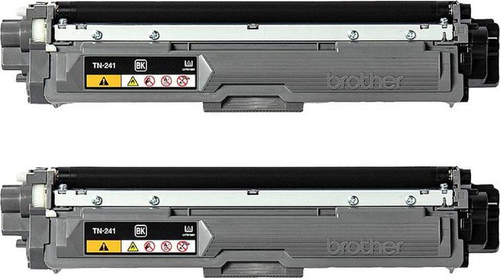 Actual product image Brother TN-241BK Twin Pack (FC)