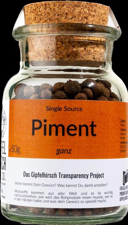 Produktbild Gipfelhirsch Piment, ganz (50 g)