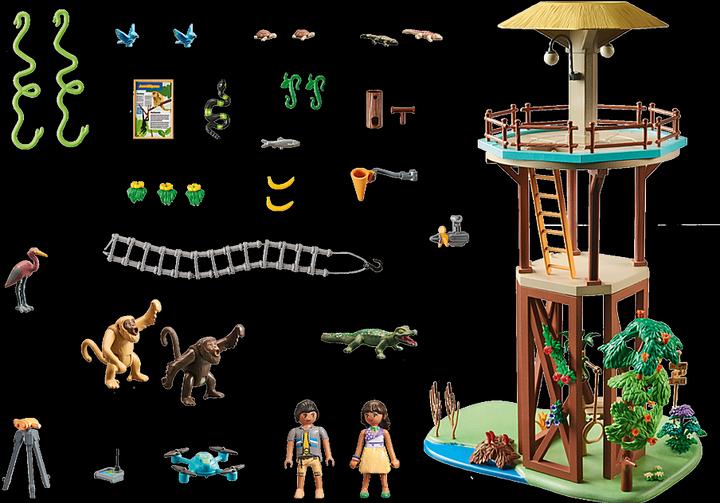 Actual product image Playmobil 71008 Wiltopia - Research tower with compass (71008, Playmobil Wiltopia)