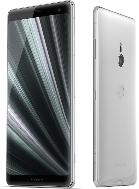 Sony Xperia XZ3 (64 Go, White Silver, 6", Double SIM hybride, 19 Mpx, 4G)