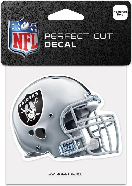 Actual product image NFL Las Vegas Raiders Aufkleber Helm