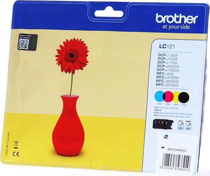 Immagine prodotto Brother LC-121VALBP Multipack (M, FC, Y, C)