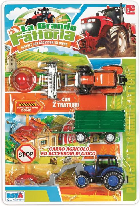 Actual product image Rs Toys Blister la grande fattoria trattori+acc.ri