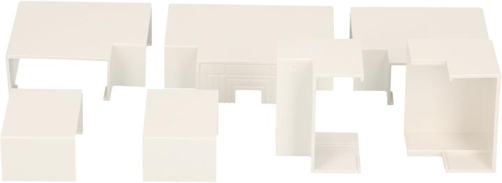 Actual product image Inofix Plasfix connectors 35x16mm assorted 7-piece (Duct, 3.50 cm)