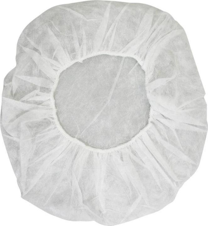 Actual product image P2R Set of 100 charlotte-under-helmet for a better hygiene