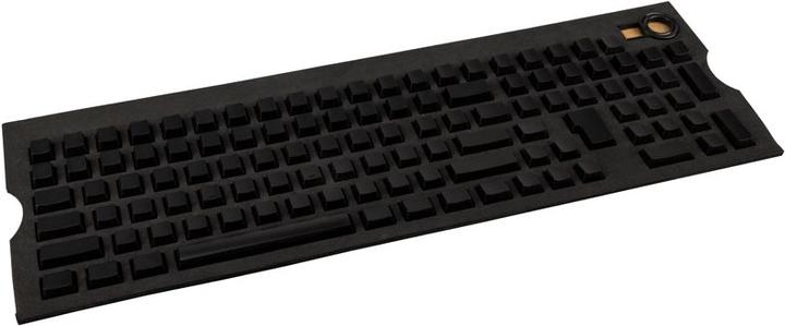 Actual product image Das Keyboard Clear Black, Blank Keycap Set