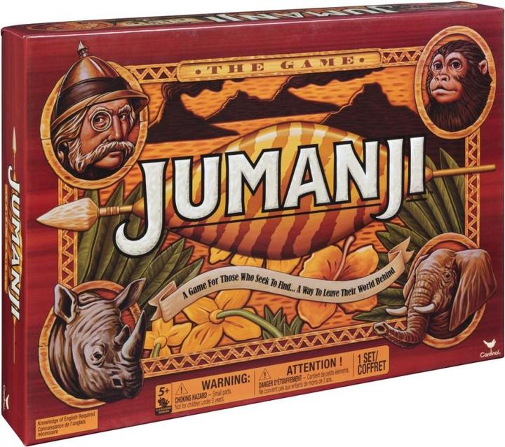 Spin Master Gra planszowa Jumanji drewniana