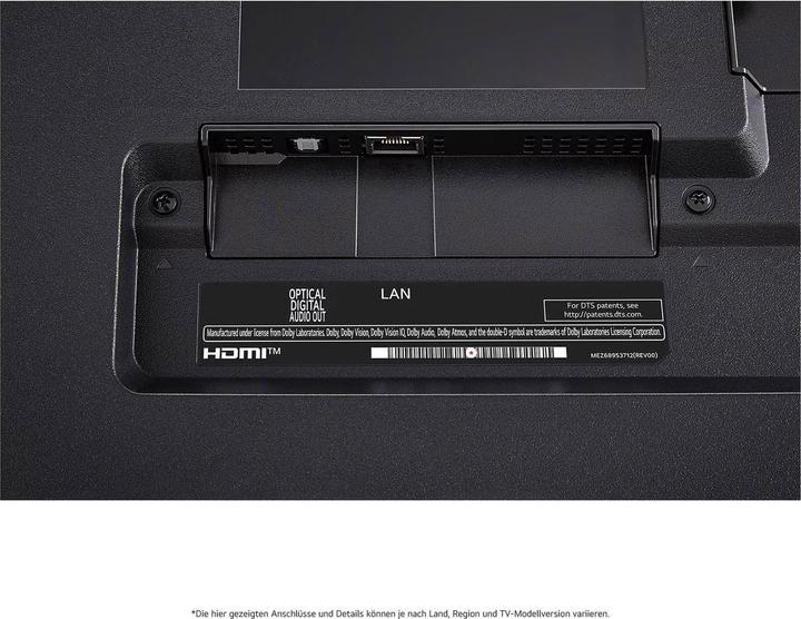 Actual product image LG 50QNED87T6B (50", QNED87, LED, 4K, 2024)