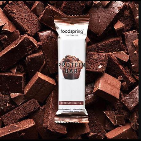 Actual product image Foodspring Protein Bar (Chocolate muffin, 12 pcs., 720 g)