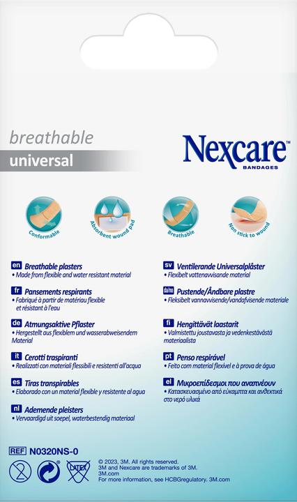 Actual product image Nexcare Plaster (20 x)