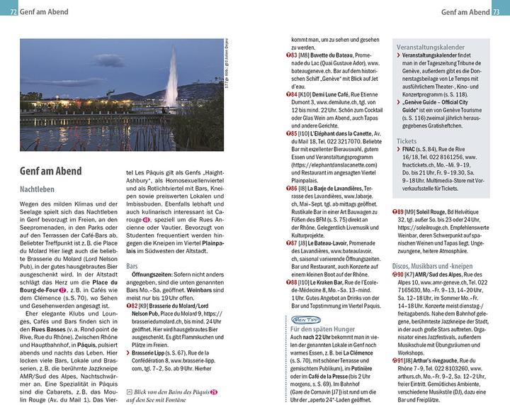 Produktbild CityTrip Genf (Deutsch, Margit Brinke, Peter Kränzle, 2022)