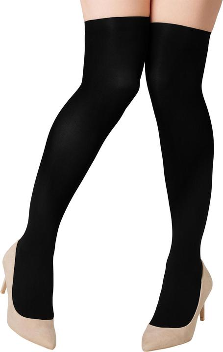Image du produit tectake Chaussettes montantes noires (Taille unique)