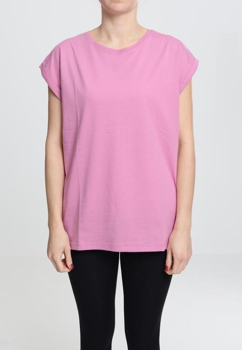Actual product image Urban Classics Ladies Extended Shoulder Tee (L)