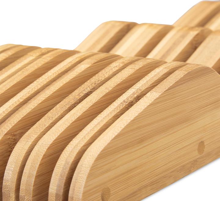 Actual product image Relaxdays Knife block