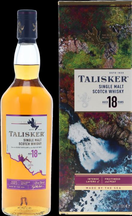 Produktbild Talisker 18 Years (Single Malt, Scotch Whisky, 1 x 70 cl)
