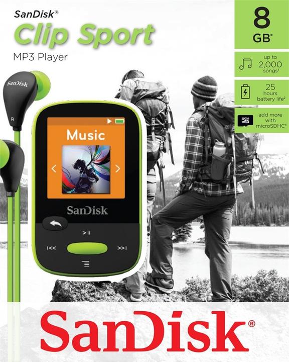 Produktbild SanDisk Clip Sport (8 GB)