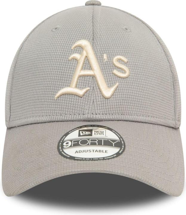Actual product image New Era 9Forty Strap Cap - PIVOT KNIT Oakland Athletics grey