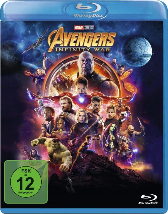 Immagine prodotto Avengers: Infinity War (Blu-ray, 2018, Tedesco)